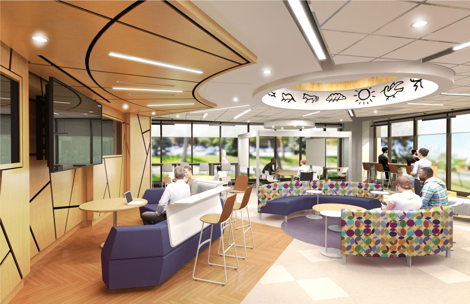 Design Rendering of Student Research Collaboratory