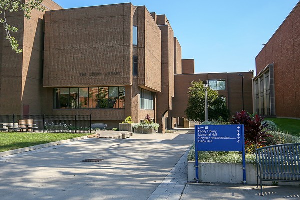 Photo of Leddy Library