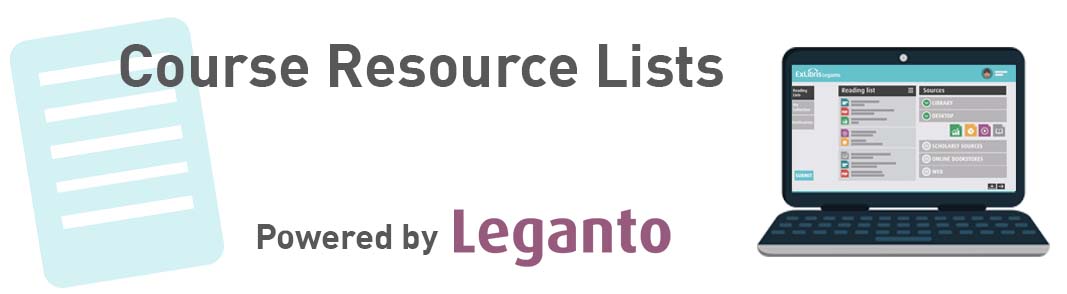 Course Resource Lists title
