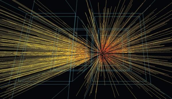 Cern Particle Physics Image from Nature article