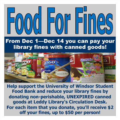 Food For Fines Poster