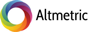 Altmertrics logo. Colourful circle