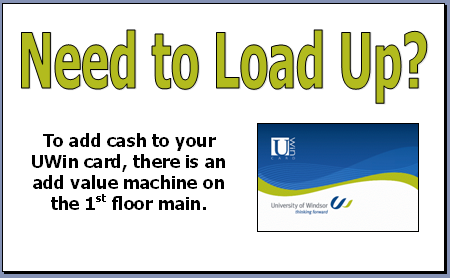 Need to load up your UWin card