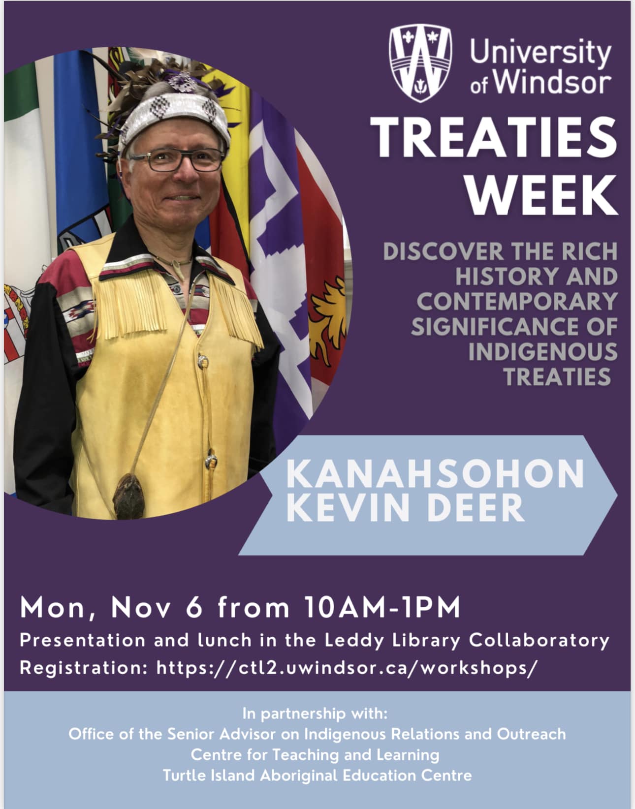 Treaty Week with Kanahsohon/Kevin Deer