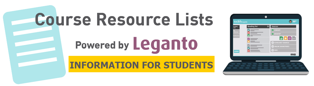 Course Resource Lists Information for Students
