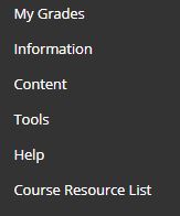 Open your reading list from your Blackboard Course Menu