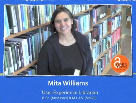 Mita Williams - User Experience Librarian
