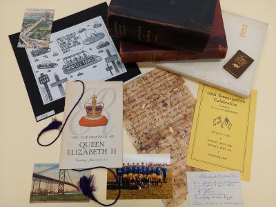Items from the library archives.