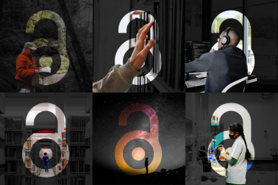 open access logos of open lock