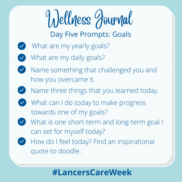 Wellness prompts, day five