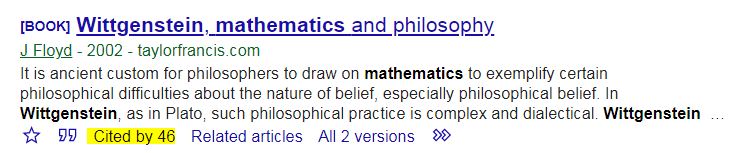 Google Scholar record with "Cited By" link highlighted.